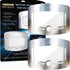Motion Sensor Wireless Light 2 Sets Motion Activated Touchless Dimming Control Stick-Anywhere Closet Lights Stair Lights, Wall Lights for Hallway, Bathroom, Bedroom, Kitchen-AS SEEN ON TV