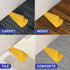 Giant Foot Door Stop, Heavy Duty No Slip, Doors Up to 2" Clearance, Yellow