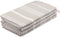 Clotho 4 Pack Turkish Hand Towel for Bathroom | Decorative Towel Set of 4 for Kitchen | 100% Cotton 18 x 40 Inches (Silver Gray)
