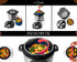 Skoo Silicone Vegetable Steamer Basket for Stove Top, 6 Qt Instant Pot, Ninja Foodi, Other Pressure Cookers - Instant Pot Accessories - For Steaming Food and Perfect Steamed Veggies