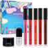 Lip Gloss Set,Stocking Stuffers Gift Set Christmas Gifts for Adult Women Mom Her Teenager Girls Wife Grandma Sister Friend Girlfriend,Best Unique Birthday Valentines Day Mothers Gifts Idea w/Lip Scrub
