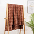 TOONOW Soft Throw Blanket for Couch, No-Shedding Faux Fur Blankets, 300GSM Reversible Fuzzy Blanket 51"x 67" Warm Blankets for Bed, Sofa, Living Room (Brown)