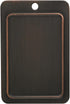 Amerock | Wall Plate | Oil Rubbed Bronze | 3 Toggle Switch Plate Cover | Candler | 1 Pack | Light Switch Cover