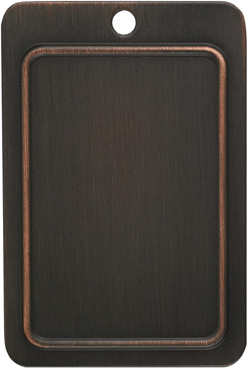 Amerock | Wall Plate | Oil Rubbed Bronze | 1 Rocker Switch Plate Cover | Candler | 1 Pack | Decora Wall Plate | Light Switch Cover