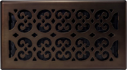 Decor Grates SPH612-RB Floor Register, 6x12, Rubbed Bronze Finish