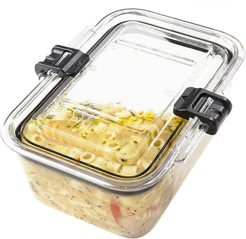 Prepara Latchlok 13 Cup Tritan Food Storage Container, Clear