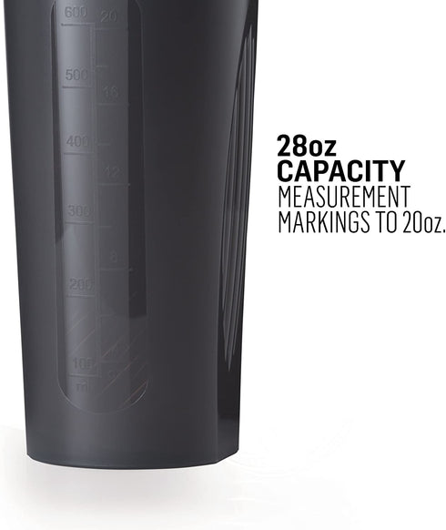 BlenderBottle Classic Shaker Bottle Perfect for Protein Shakes and Pre Workout, 28-Ounce (2 Pack), Colors May Vary
