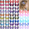 JOYOYO 48Pcs Mini Butterfly Hair Clips 2.5" Grosgrain Ribbon Hair Bows Alligator Clips for Baby Girls Toddler and Kids