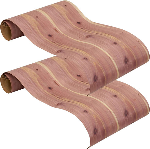 Household Essentials Cedar Drawer and Closet Shelf Liner |6-Feet by 10-Inch | 2 Pack, Brown
