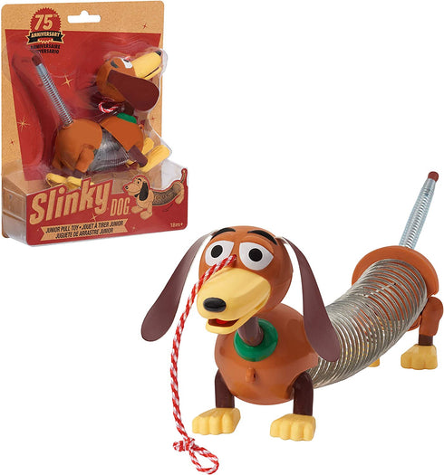 Retro Slinky Dog Jr, the Original Walking Spring Toy, Fidget Toys and Gifts for Kid, by Just Play
