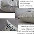 Onivein Farmhouse Sayings Pillow Covers 20x20 Inch Set of 4 Farmhouse Throw Pillow Covers Farm Windmill Truck Sweet Home Farm Throw Pillow Covers Linen Rustic Farm Pillow Case for Home Decor