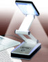 Ideaworks LED Lamp for Desk - Collapsible, Portable from Home to Office, White