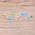 Amosfun 36pcs Kids Cake Toppers Cartoon Airplane Cake Toppers Airplane Cupcake Toppers Creative Cake Picks Dessert Toppers Party Supplies Kids Birthday Favors