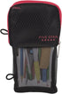 Five Star Pencil Pouch, Pen Case, Fits 3 Ring Binder, Stand 'N Store, Black/Red (50516CE8)