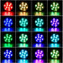 Submersible Led Lights Battery Operated Spot Lights with Remote Small Lamps Decorative Fish Bowl Light Remote Controlled Small Led Lights for Aquarium Vase Base Pond Wedding Halloween Party (4 Pack)