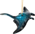 Christmas Ornaments - Home Decor - Hand-Painted Blue Manta Ray - Bathroom Decorations, Stocking Stuffers, Scuba Lovers and Ocean