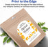 Avery Arched Labels with Sure Feed for Laser Printers, Water Resistant, 3" x 2.25", 90 Labels (22809)