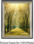 Space Art Deco, 11X14 Collage Picture Frame with 5 Opening Mat for 4X6 Photos Displays or 11X14 Poster Frame Without Mat, Shatter Resistant Glass Wall Mounting(Silver/Black, 1-Pack)