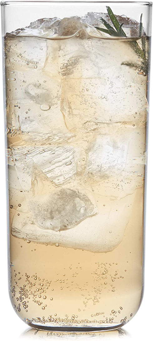 Libbey Polaris Tumbler Glasses, Axis, Set of 8