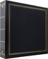 MCS MBI Library Collection 400 Pocket 4x6 Photo Album in Black