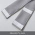 Blackout Door Curtain, Elegance French Door Curtains for Privacy, Thermal Insulated Door Curtain Panels, Room Darkening Door Window Curtain (50" x 72" 2pcs: Grey)