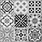 9 Pieces Floor Painting Stencils Large Tile Stencils Wall Drawing Pattern Templates Floor Stencils Kit in 9 Styles for Painting Linoleum Floor Wall Wood Tiles Cement Decor (Simple Style,6 x 6 Inch)