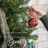 Scentsicles Decorative Christmas Ornament for Christmas Tree Air Freshener with Natural Holiday Scented Paper (O Christmas Tree Holiday Fragrance)