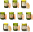 Paddywax Candles Eco Green Collection Scented Candle, 8-Ounce, Mandarin & Lavender