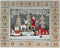 Clever Creations Wooden Christmas Advent Calendar, Countdown to Christmas, LED Holiday Decoration, Battery Operated, Red Winter Scene