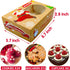 Funnlot 20PCS Christmas Baking Boxes Christmas Cookie Boxes Christmas Cookie Tins Holiday Cookie Boxes For Gift Giving Holiday Containers With Lids 5.7™™x 8.7™™Cookie Tins