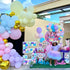 Pastel Balloon Garland Arch Kit 120pcs Assorted Macaron Pink Blue Gold Rainbow Balloons Kit Latex Balloon Arch for Baby Bridal Shower Birthday Wedding Graduation Party Decorations