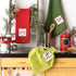DII Holiday Kitchen Collection Embroidered Dishtowel Set, 18x28, Cheers Merry & Joy, 3 Piece