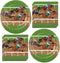 Horse Racing Derby Paper Dinner Plates and Luncheon Napkins (Serves 16)