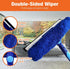 Bring It On Cleaner 5-12 Foot Extension Pole Plus Squeegee & Window Washer Telescopic Pole for Window Cleaning Extension Pole for Cleaning Windows