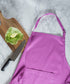 DII Everyday Basic Kitchen Collection, Chef Apron, Orchid