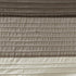 Amherst Fabric Brown Shower Curtain , Pieced Transitional Simple Shower Curtains for Bathroom , 72 X 72 , Natural
