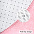 DweIke Pink Round Rug for Girls Room,Fluffy Circle Rug 4'X4' for Bedroom,Cute Circular Carpet Home Decor,Round Fluffy Soft Area Rugs for Dorm,4ft Pink