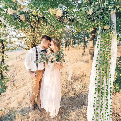 12 Pack 84 Ft Fake Vines for Bedroom Decor Artificial Ivy Leaves Greenery Garland Hanging Plants for Home Wedding Arch Wall Patio Garden Decor
