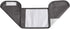 Amazon Basics Room-Darkening Blackout Curtain Set with Grommets - 52 x 84-Inch, Dark Gray/Light Gray Stripe, 2 Panels