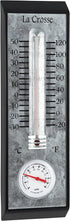 LaCrosse 204-1526 10 Inch Bi-Metal Thermometer and Hygrometer