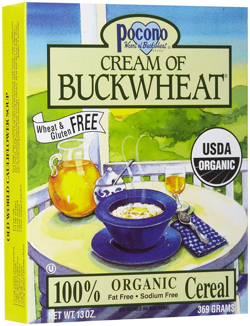 Pocono Cereal Cream Buckwheat Organic Gluten Free, 13 oz
