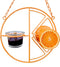 Heath Outdoor Products CF-133 Clementine Oriole Feeder , orange