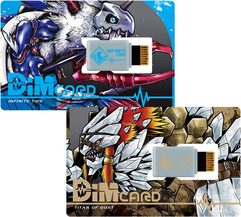 Digimon Infinite Tide & Titan of Dust DiM Cards | Expansion for The Vital Bracelet Fitness Tracker Watch | Train Your and Battle Your Friends