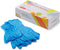 Nitrile Gloves Kids Gloves Disposable, Nitrile Gloves for 4-10 Years - Latex Free, Powder Free - for Kids Festival Preparation, Crafting, Painting, Gardening- Blue