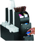 Mind Reader Coffee Upright Condiment Organizer, 6 x 12 x 12, Black