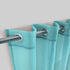 Lilac Turquoise Curtains for Bedroom Girls Room Decor 2 Panels Beautiful Elegance Ombre Window Sheer Grommet Curtains for Girls Mermaid Gift Party Birthday Decoration Green Purple 52 x 84 Inch Length