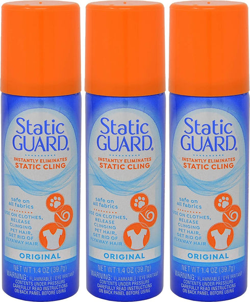 Static Guard 1.4 Ounce Travel Size - Pack of 3