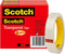 Scotch Brand Transparent Tape, Engineered for Office and Home Use, 3/4 x 2592 Inches, 3 Inch Core, Boxed, 2 Rolls (600-2P34-72),Clear