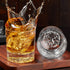 Whiskey Glasses Set of 4, Haunio 10 Oz Old Fashioned Crystal Whiskey Glasses with Lion Pattern, Thick Bottom and Luxury Box for Scotch, Bourbon, Liquor, Cognac and Cocktails, Gifts for Men Women