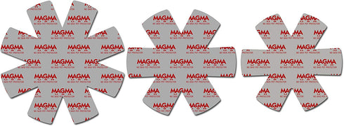 Magma Products, A10-368 No-Skid 3-Piece Pot Protectors Set, Grey